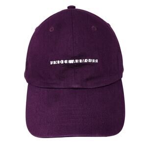 Under Armour Women's Spell Out Slideback Hat Purple One Size Adjustable